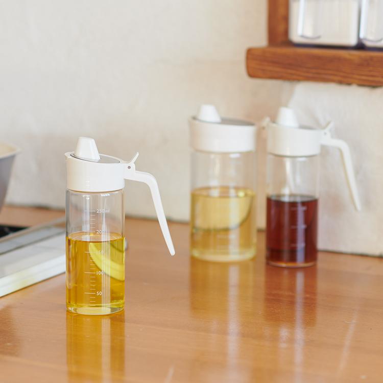 オイルポット キッチン用品 油入れ 液だれしない 調味料入れ シンプル おしゃれ オイル入れ[Relioオイルボトル スリム KEYUCA ケユカ] | KEYUCA | 07