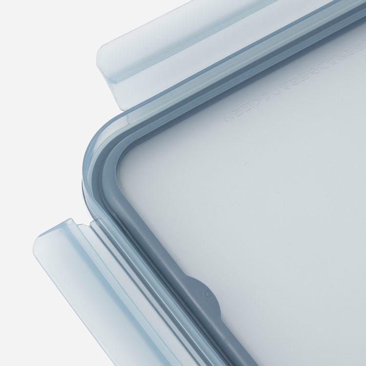 キッチン用品 保存容器 食洗器対応 冷凍可 電子レンジ対応 冷蔵庫収納[トワイロフードコンテナロック 450ml ブルー KEYUCA ケユカ] | KEYUCA | 01