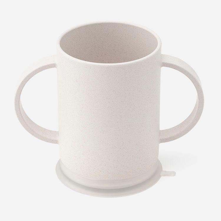 国産 テーブル用品 子供用 転倒防止[[日本製] ピタッと吸盤 抗菌バンブーミニわん・スリム両手マグ用 KEYUCA ケユカ] | KEYUCA | 01