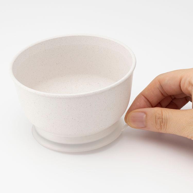 国産 テーブル用品 子供用 転倒防止[[日本製] ピタッと吸盤 抗菌バンブーミニわん・スリム両手マグ用 KEYUCA ケユカ] | KEYUCA | 02