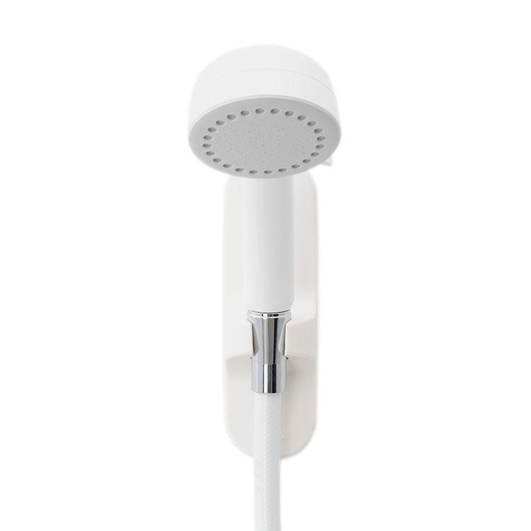 シャワーヘッド用ホルダー ホワイト KEYUCA（ケユカ） 壁掛けフック シャワーヘッドホルダー シャワー