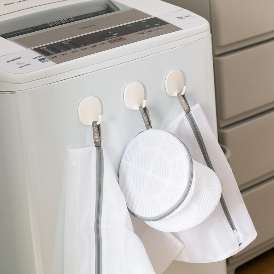 KEYUCA（ケユカ） マグネットフック ラバー素材 2WAY収納 キッチン