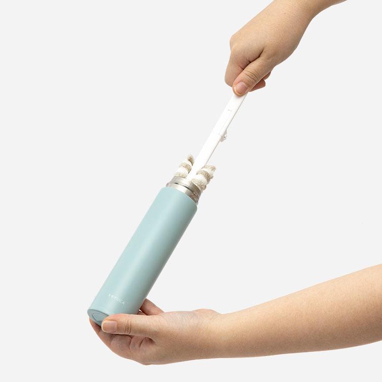 折りたたみミニボトルクリーナー 携帯用 ボトル洗い コンパクト 持ち運び便利 旅行にも ｜ KEYUCA socio 折りたたみミニボトルクリーナー ケユカ | KEYUCA | 04
