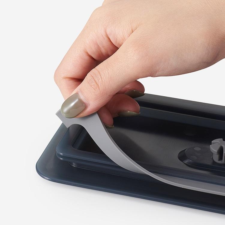 FREEP保存容器 300ml グレー 電子レンジ対応 食洗機OK 冷蔵保存 使いやすいスタッキング仕様 ｜ KEYUCA FREEP保存容器 300ml グレー ケユカ | KEYUCA | 03