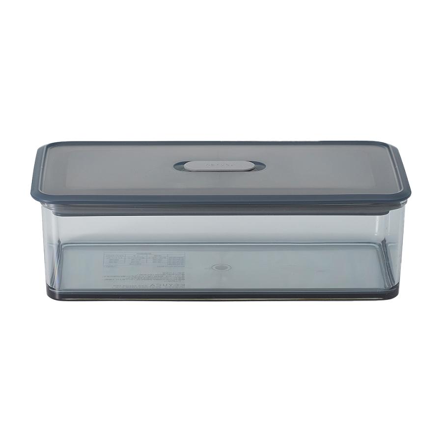 FREEP保存容器 650ml グレー 電子レンジOK 食洗機対応 冷蔵保存 スタッキング可能 シンプル収納 ｜ KEYUCA FREEP保存容器 650ml グレー ケユカ | KEYUCA