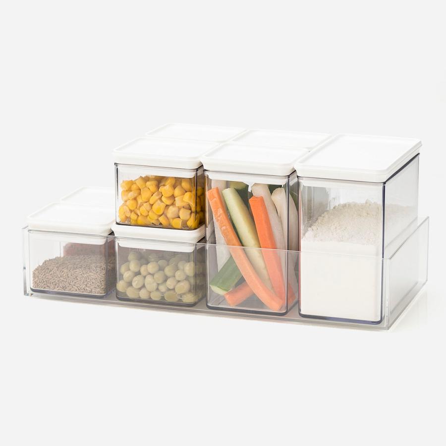 保存容器 食品ストッカー ストッカー 収納 容器 キッチン トワイロ 冷蔵庫収納[Twilo ミニキャニスター M 300ml KEYUCA ケユカ] | KEYUCA | 09