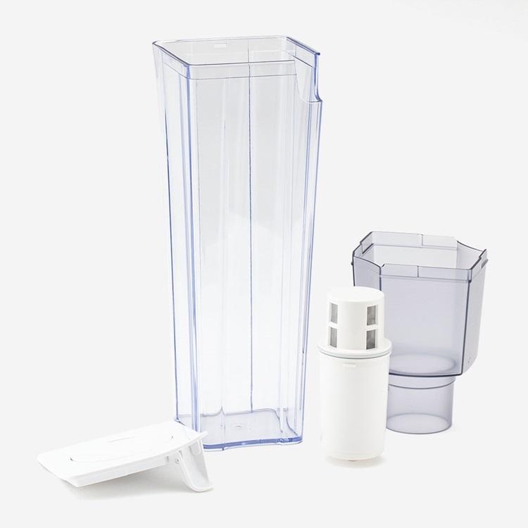 日本製 国産 浄水器 コンパクト スリム 軽量 カートリッジ付き｜ 片手で注げる浄水ポット0.9L  KEYUCA(ケユカ) (グッドプライス) | KEYUCA | 05