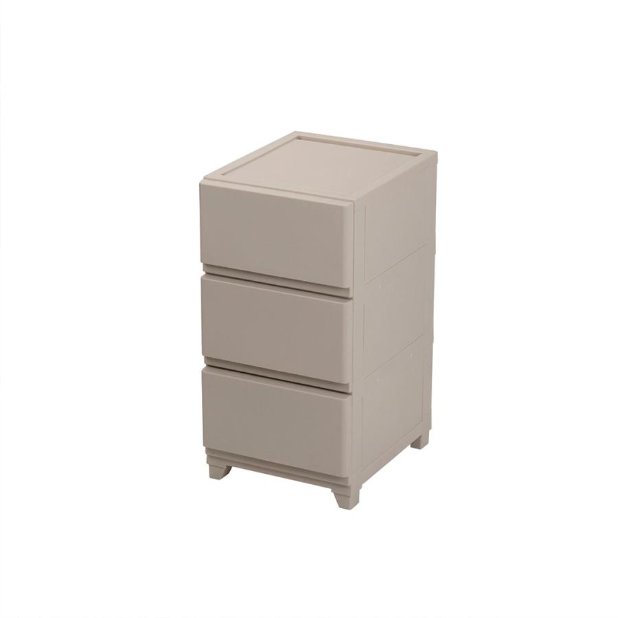 家具 収納 箪笥 タンス 国産 日本製 衣装ケース ｜ 壁付デコニーシーヴォ3段  KEYUCA(ケユカ) | KEYUCA | 01