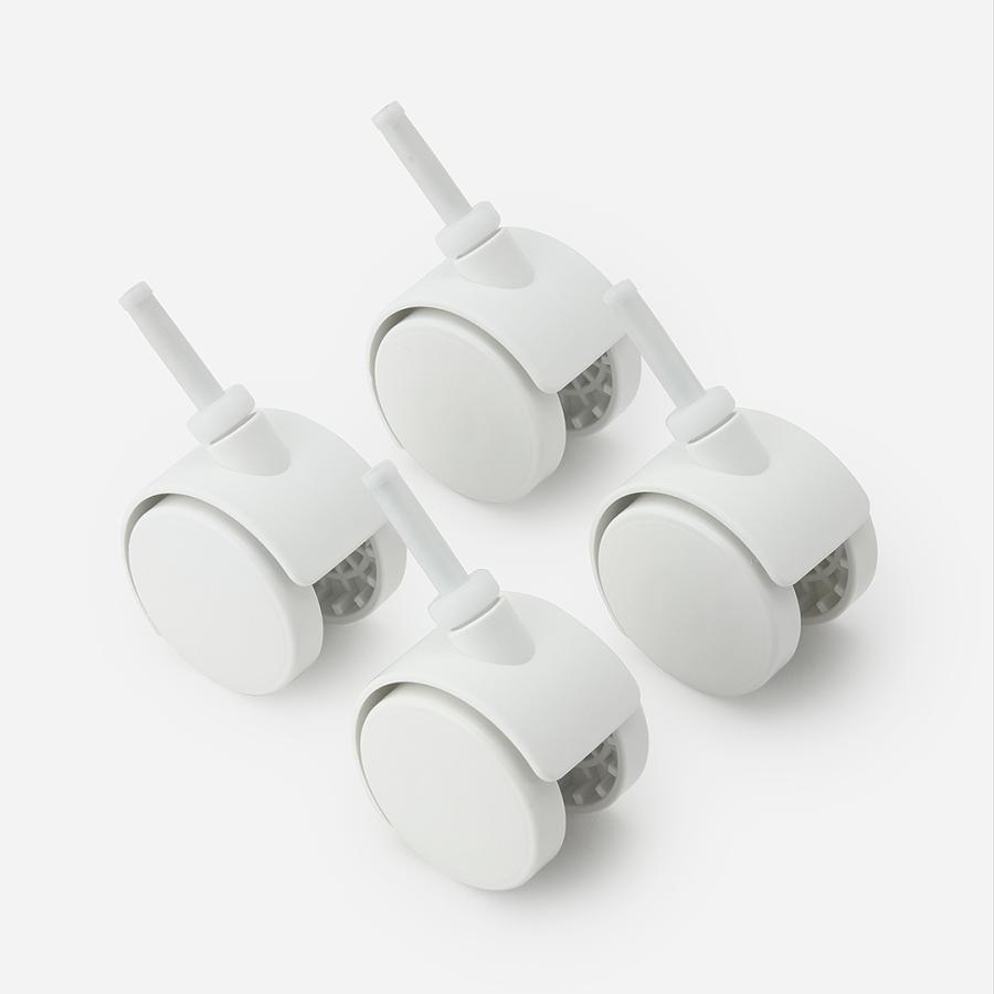 部品 パーツ 持ち運び 車輪 後付け 家具移動 4個セット ｜ デコニーシーヴォ用キャスター 4個入  KEYUCA(ケユカ) | KEYUCA