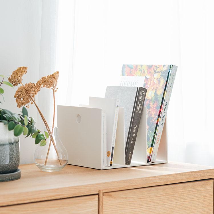 KEYUCA（ケユカ） 本立て ブックラック ブックエンド 本 漫画 収納