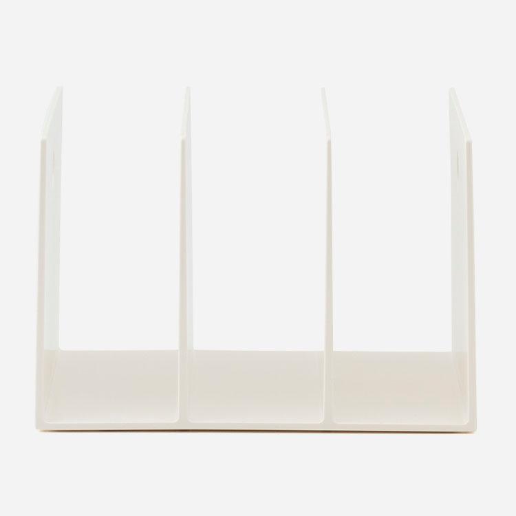 本立て ブックラック ブックエンド 本 漫画 収納 卓上 机上 本棚[ブックスタンド ナチュラルホワイト KEYUCA ケユカ] | KEYUCA | 02