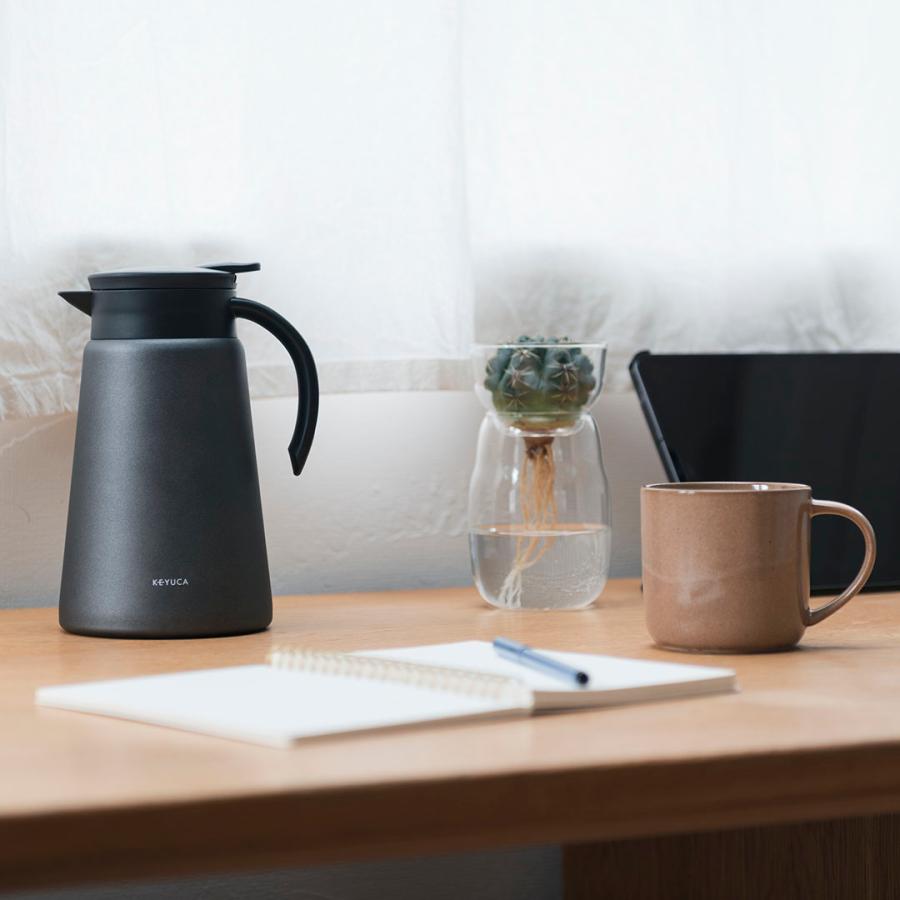 KEYUCA（ケユカ） テーブルポット 保温ポット 保冷ポット 真空構造
