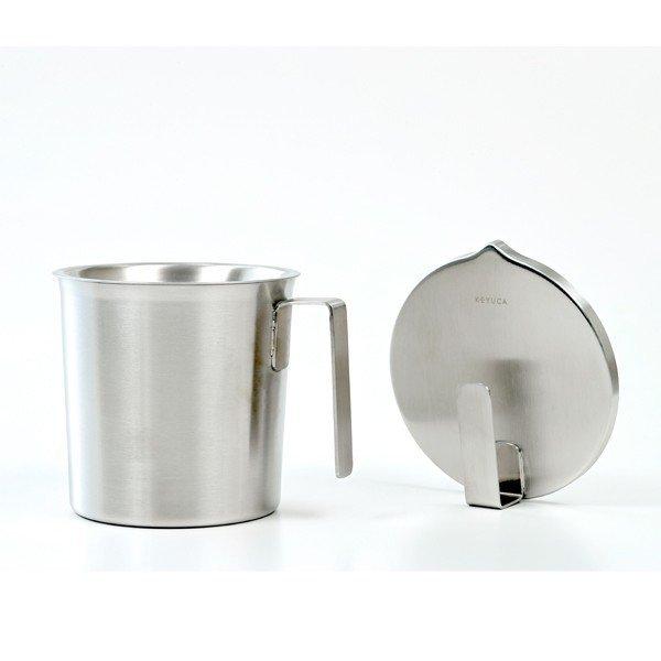 油こし器 ステンレス 1L おしゃれ 油 保存容器 ろ過 オイル入れ オイルドリッパー 油入れ ｜ KEYUCA Lidest オイルポット ケユカ | KEYUCA | 02