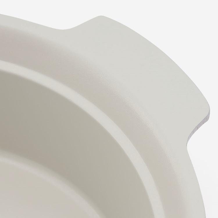 アルミ製 軽量 鍋 調理鍋 2.9L ガラス蓋 直火使用可｜ セラミックIH両手鍋21cm ライトパープル  KEYUCA(ケユカ) | KEYUCA | 03