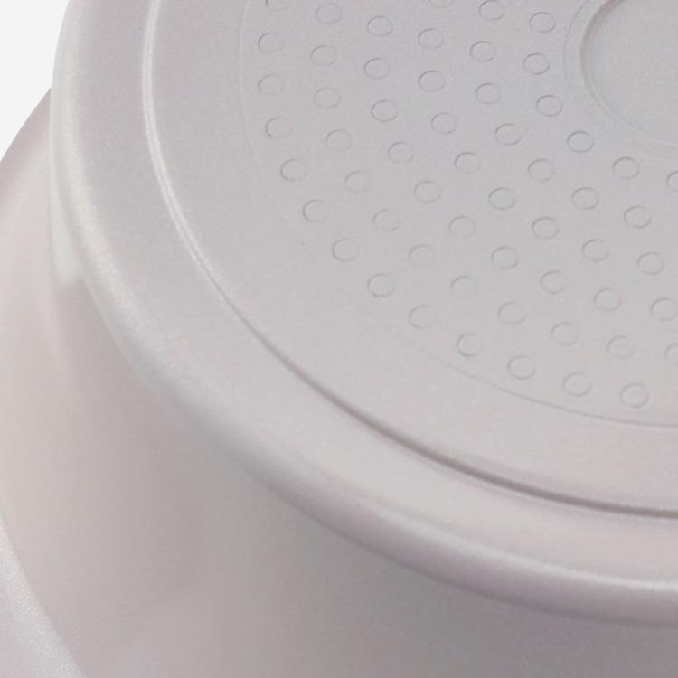 アルミ製 軽量 鍋 調理鍋 2.9L ガラス蓋 直火使用可｜ セラミックIH両手鍋21cm ライトパープル  KEYUCA(ケユカ) | KEYUCA | 05