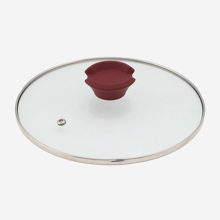 アルミ製 軽量 鍋 調理鍋 2.9L ガラス蓋 直火使用可｜ セラミックIH両手鍋21cm ライトパープル  KEYUCA(ケユカ) | KEYUCA | 06