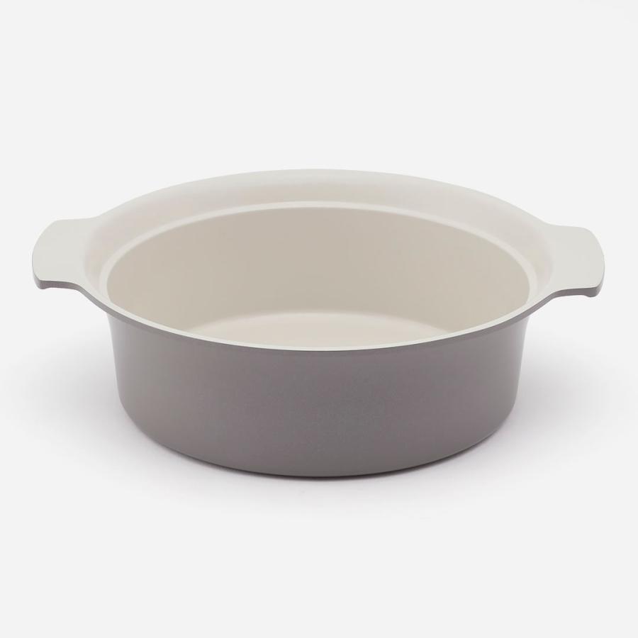 KEYUCA（ケユカ） アルミ製 軽量 鍋 調理鍋 4L ガラス蓋 直火使用可