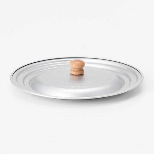 ゆきひら鍋兼用フタ 16・18・20cm ガラス蓋 中身が見える 便利 軽量 シリコン縁 ｜ KEYUCA ゆきひら鍋 16・18・20兼用フタ ケユカ | KEYUCA