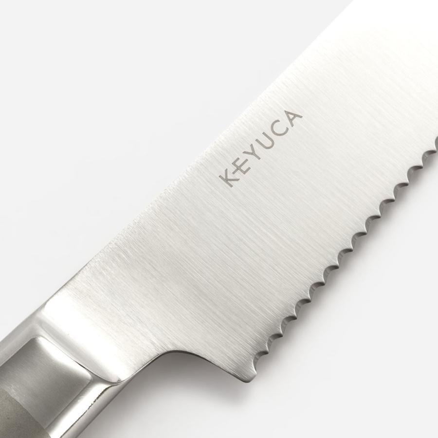 KEYUCA（ケユカ） パン切り包丁 ステンレス[Mie オールステンレスパン
