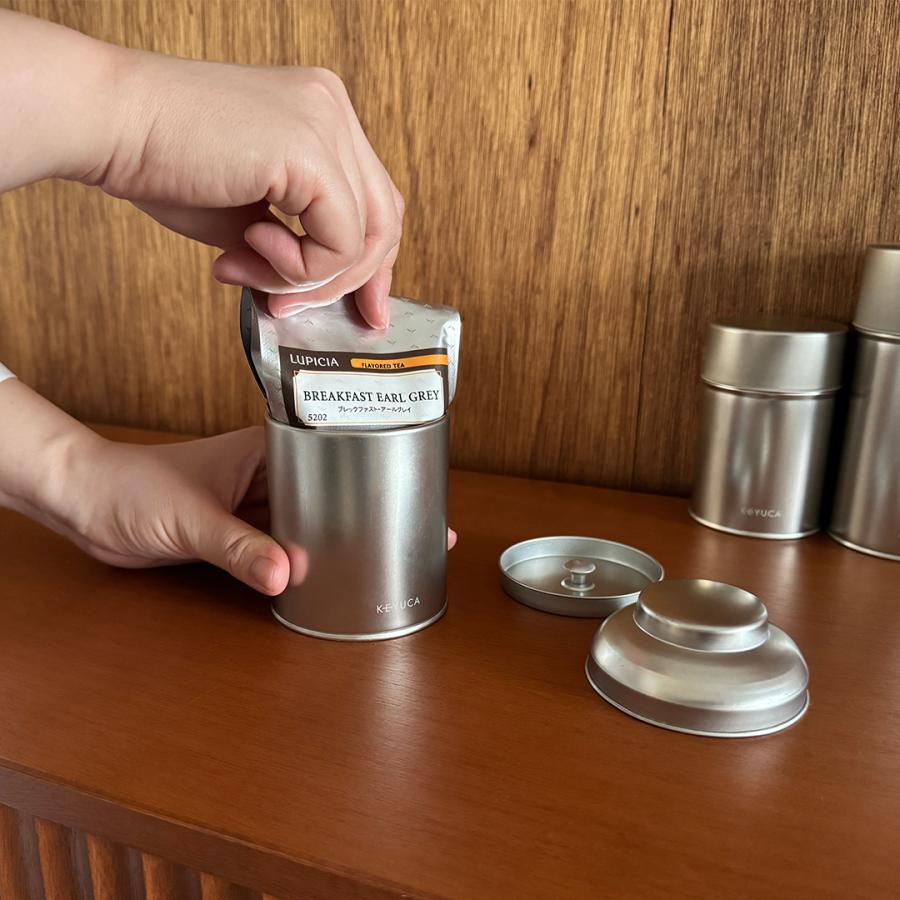 KEYUCA（ケユカ） キャニスター缶 茶筒 キャニスター コーヒー お茶