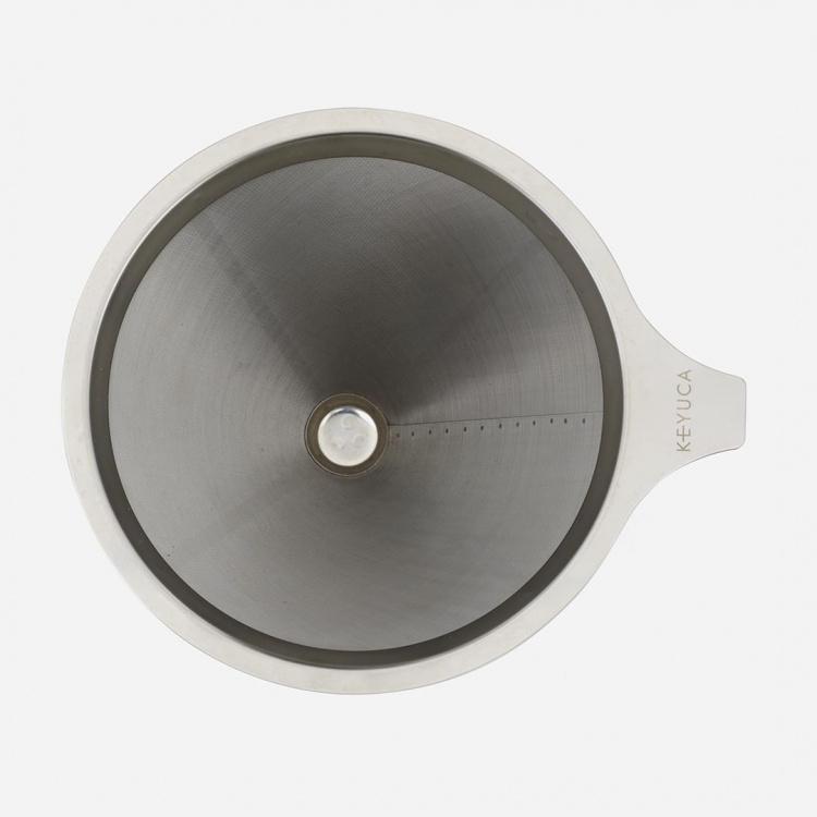 ドリッパー コーヒードリッパー ペーパーレス コーヒー 珈琲 ステンレス[holbe III ステンレスドリッパー L KEYUCA ケユカ] | KEYUCA | 02