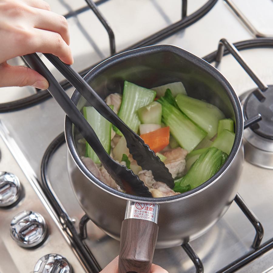 KEYUCA（ケユカ） マルチパン 片手鍋 鍋 なべ 注ぎ口付き鍋 揚げ鍋 蓋