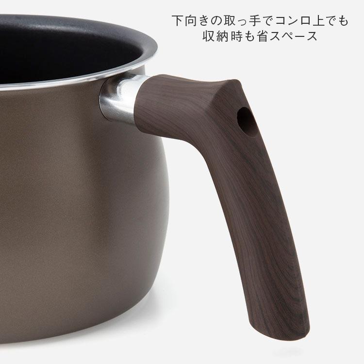 希少！　土鍋　陶器　マルチポット（片手鍋） KEYUCA（ケユカ） マルチパン 片手鍋 鍋 なべ 注ぎ口付き鍋 揚げ鍋 蓋