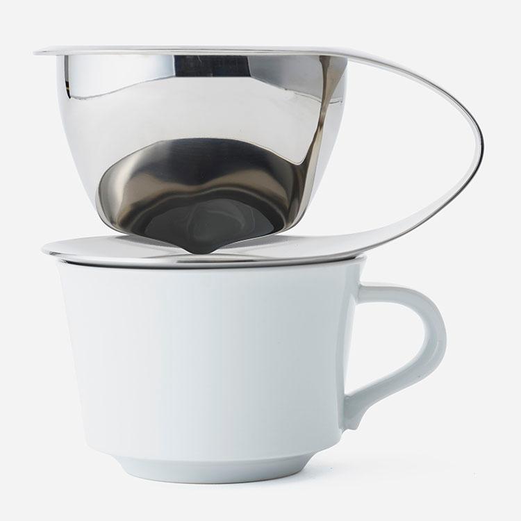 コーヒードリッパー コーヒー ドリッパー ドリップ コーヒー用品 ステンレス 1〜2杯用[アネッロ珈琲ドリッパー KEYUCA ケユカ] | KEYUCA | 04