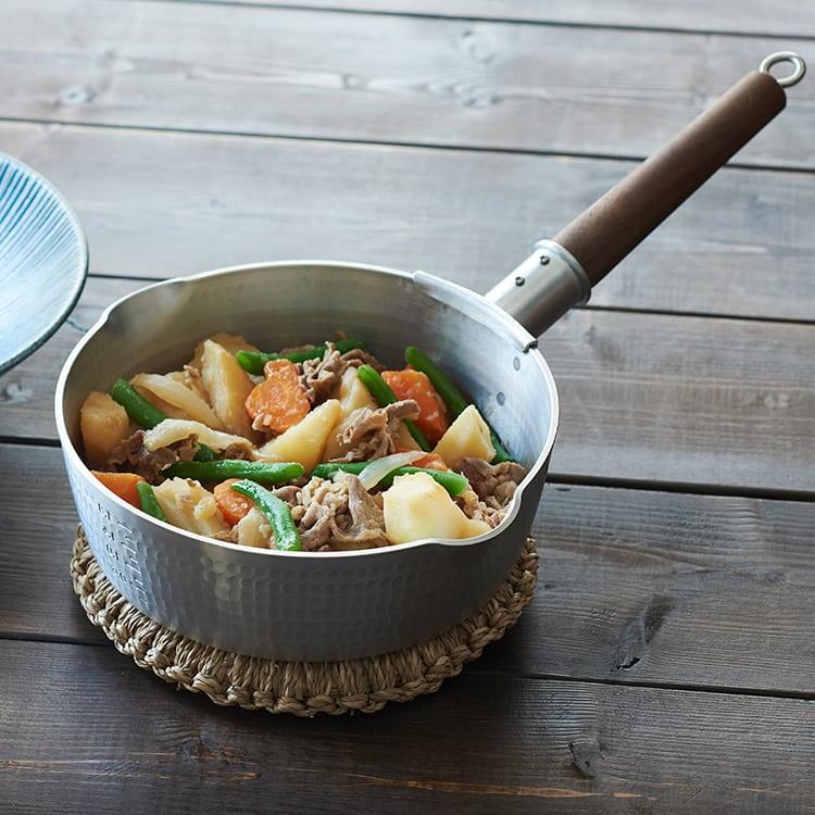 KEYUCA（ケユカ） 日本製 国産 キッチン用品 調理器具 片手鍋 アルミ鍋