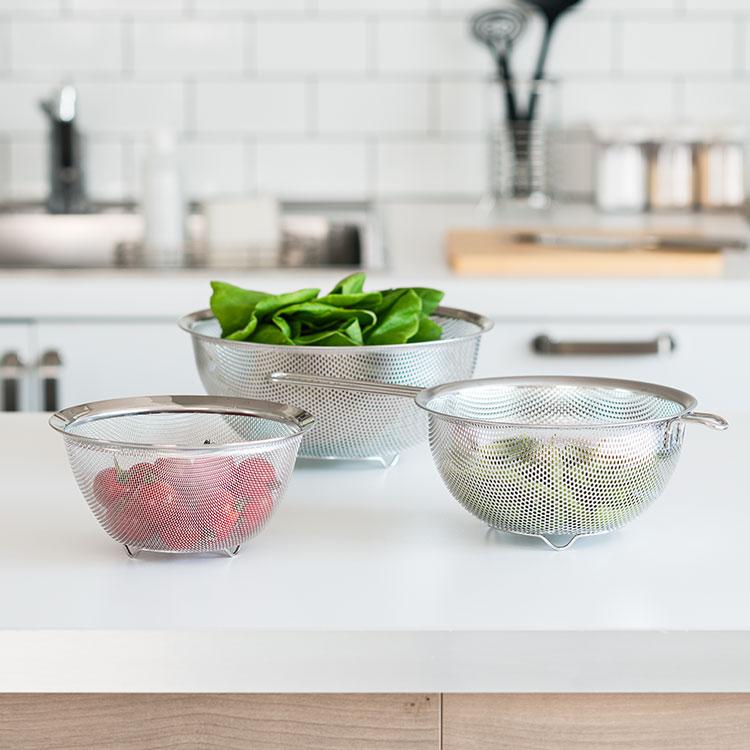 ザル ステンレス | Looza ストレーナー 14cm KEYUCA ケユカ | KEYUCA | 05