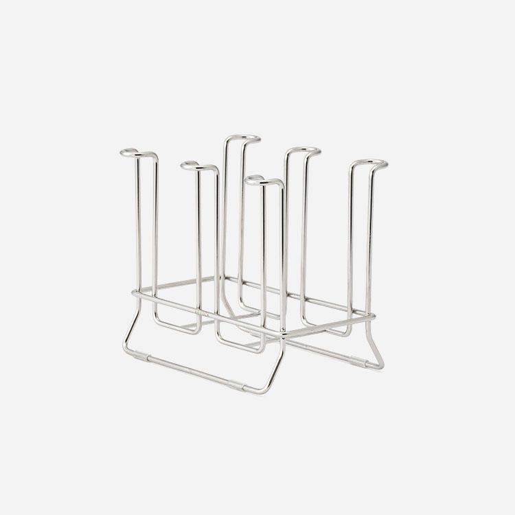 水切りコップスタンド 17×13cm ステンレス 衛生的 コップ立て 食器乾燥 省スペース ｜ KEYUCA 水切りコップスタンド 17×13cm ケユカ | KEYUCA | 01