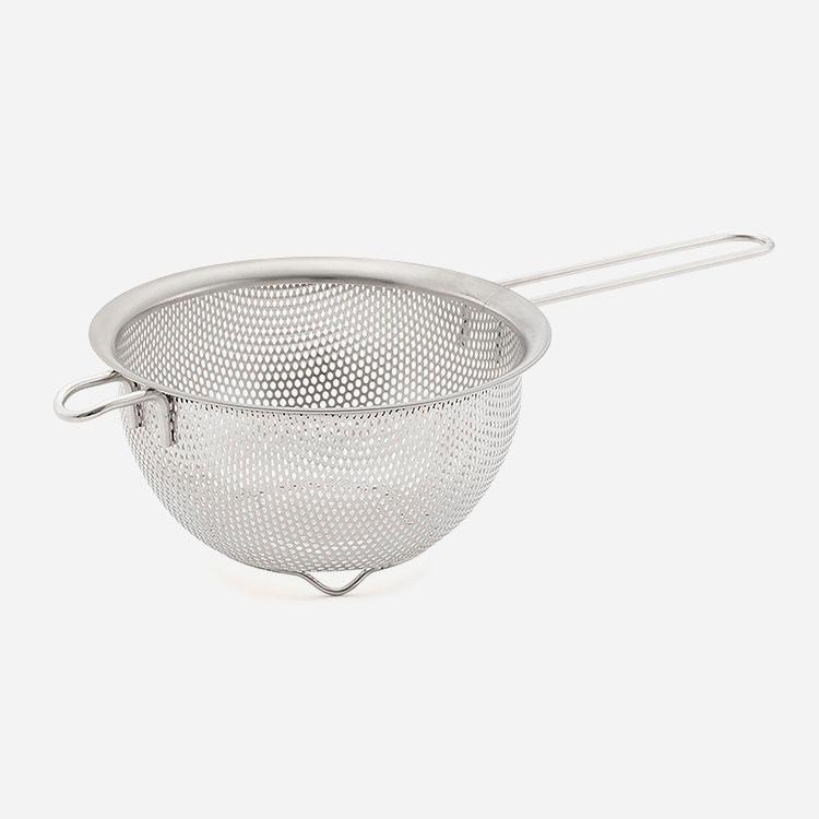 ハンドルストレーナー 13cm ステンレス ザル 小さめ 水切り 下ごしらえに最適 調理用 ｜ KEYUCA Looza ハンドルストレーナー 13cm ケユカ | KEYUCA | 01