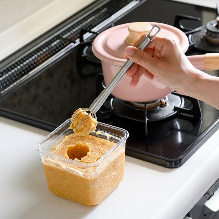 バルーン味噌ウィスク 計量お玉兼用 泡立て器 大さじ2杯 計量しやすい 調理ツール ｜ KEYUCA バルーン味噌ウィスク ケユカ | KEYUCA | 02