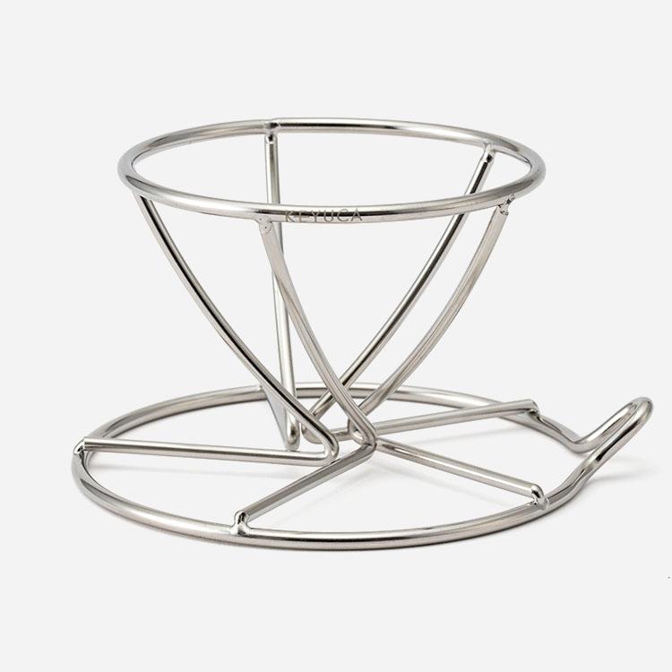 コーヒードリッパー 食洗器対応 1〜2杯用 珈琲 ドリッパー 一人用 コーヒー[croiseステンレスドリッパー Sサイズ KEYUCA ケユカ] | KEYUCA | 01