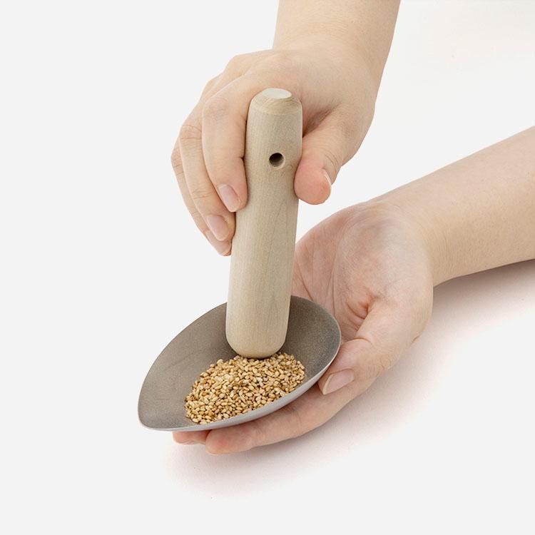 KEYUCA（ケユカ） ごますり器 日本製 国産 すり鉢 ゴマすり 食洗器対応 シンプル すりごま ステンレス コンパクト 離乳食[ステンレス ...