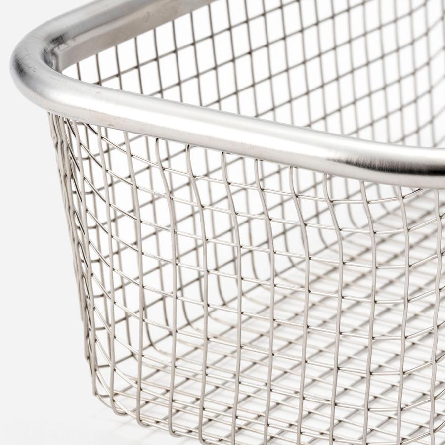 調理器具 キッチンツール 揚げ物 フライ 持ち手付き 取っ手付き 折り畳み シンプル｜ ステンレス角型揚げざる  KEYUCA(ケユカ) | KEYUCA | 03