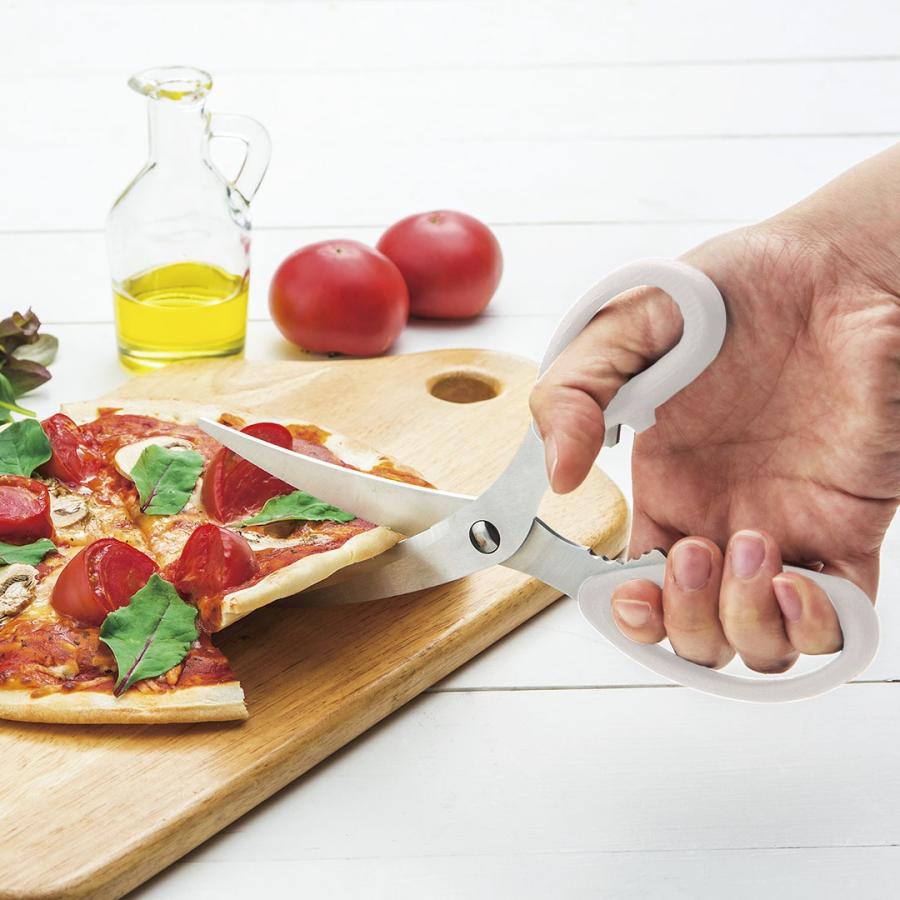 キッチンバサミ 料理ばさみ ステンレス 持ち運び 分解 洗浄 切れ味 キャンプ｜ カーブ刃キッチンばさみ  KEYUCA(ケユカ) | KEYUCA