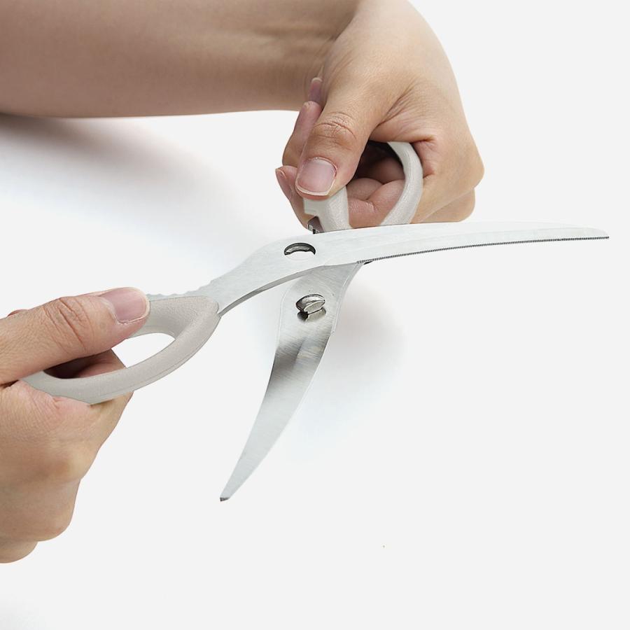 キッチンバサミ 料理ばさみ ステンレス 持ち運び 分解 洗浄 切れ味 キャンプ｜ カーブ刃キッチンばさみ  KEYUCA(ケユカ) | KEYUCA | 05