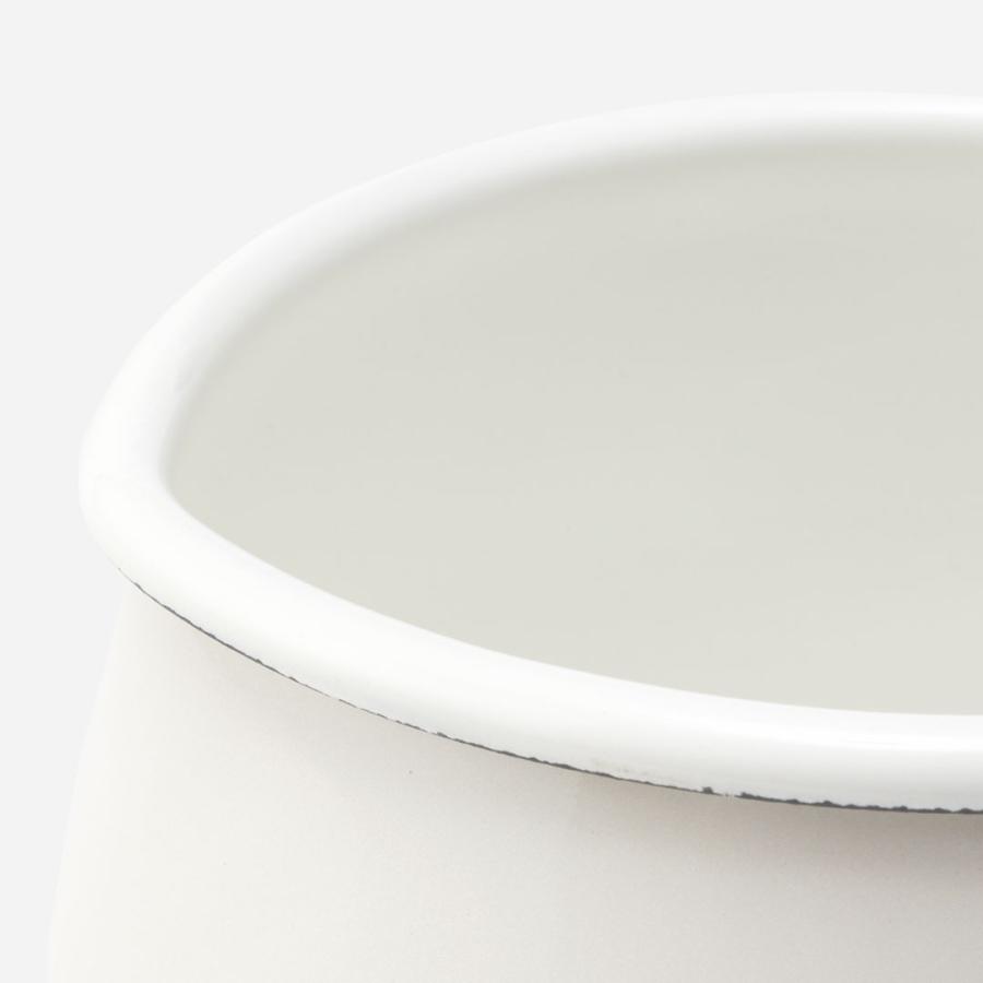 油こし器 オイルポット 350ml ホーロー 小さめ 油 保存容器 オイル入れ こし網付き ミニ おしゃれ ｜ KEYUCA ホーローオイルポット 0.35L ケユカ | KEYUCA | 02