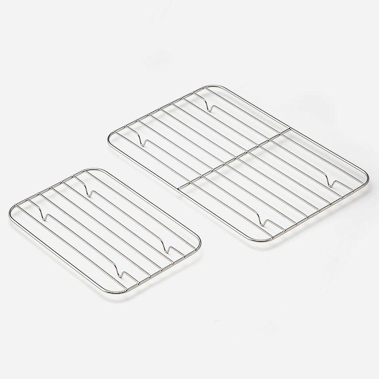 ステンレス キッチン用品 調理器具 網 料理 揚げ物 油カット 油切り シンプル｜ 調理バット用アミ 15×22cm  KEYUCA(ケユカ) (グッドプライス) | KEYUCA | 02