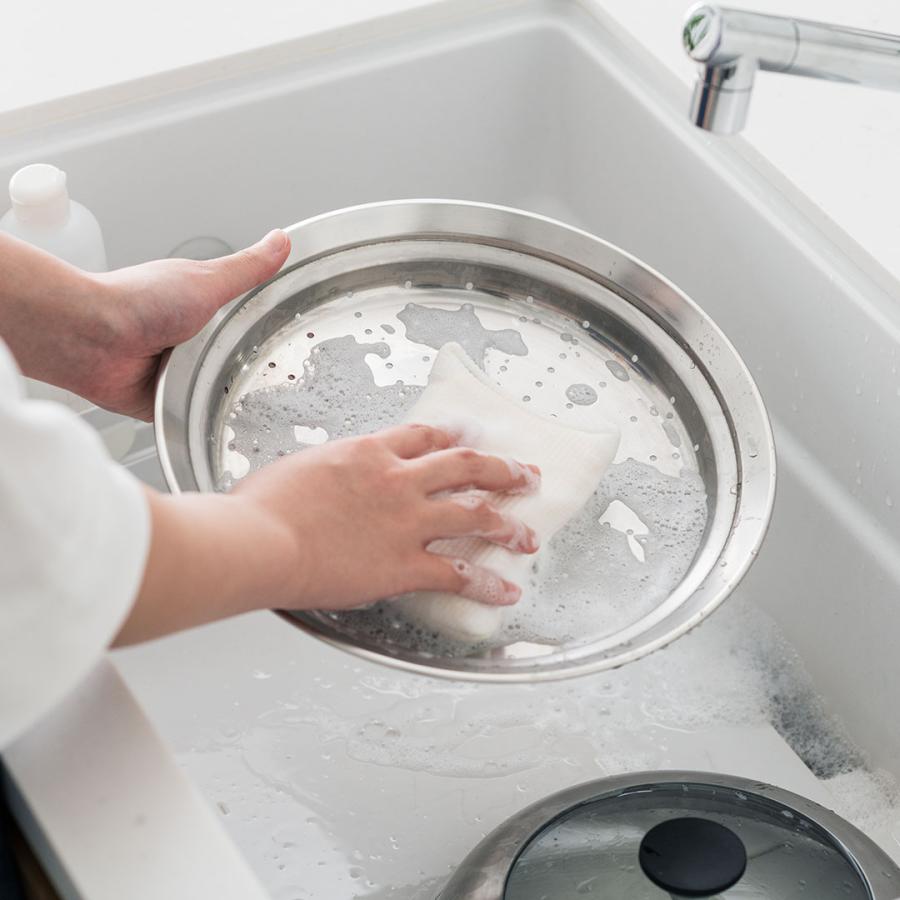 日本製 蓋 調理器具 ドーム型 ガラス窓付き 強化ガラス 鍋｜ フライパン用フタ付きステンレス蒸し器 / フライパン別売り  KEYUCA(ケユカ) | KEYUCA | 13