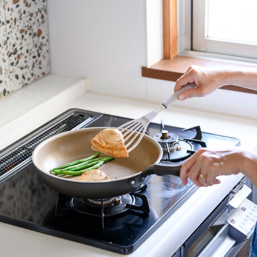 調理器具 キッチン用品 ふっ素コーディング くっつきにくい ガス火対応 IH対応｜ Rakulta IH フライパン 26cm  KEYUCA(ケユカ) | KEYUCA | 10