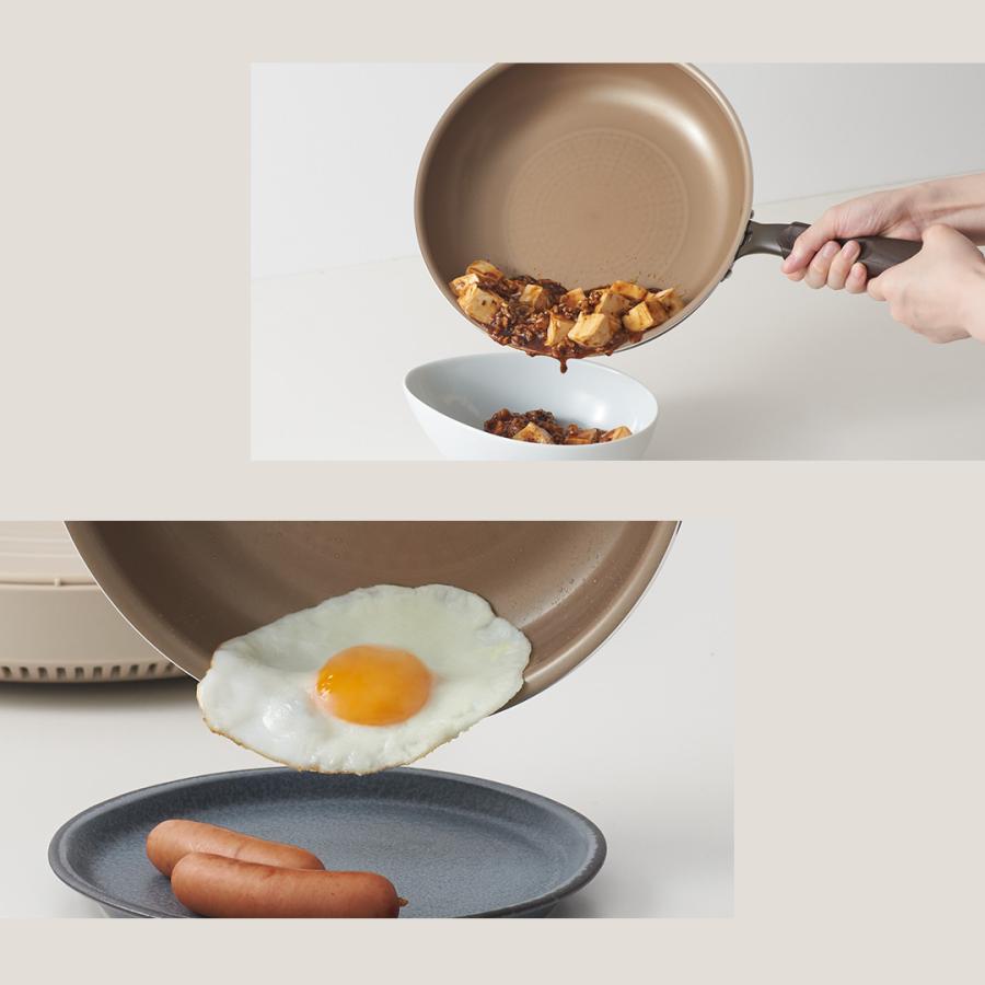 調理器具 キッチン用品 ふっ素コーディング くっつきにくい ガス火対応 IH対応｜ Rakulta IH フライパン 26cm  KEYUCA(ケユカ) | KEYUCA | 09