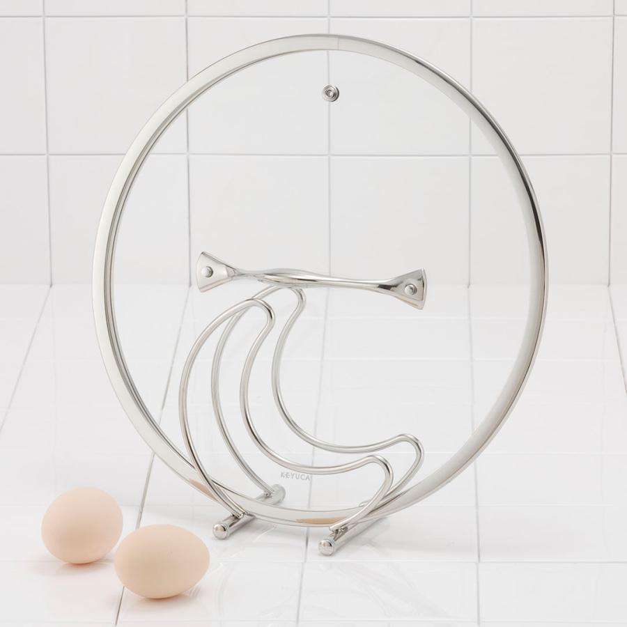 KEYUCA（ケユカ） 鍋蓋スタンド 鍋ふたスタンド 鍋ふた置き 鍋蓋 収納