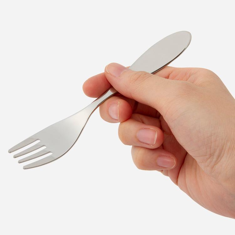 フォーク 子供用フォーク デザートフォーク 子ども食器 ステンレス[日本製 燕三条 キッズ ステンレスフォーク KEYUCA ケユカ] | KEYUCA | 01