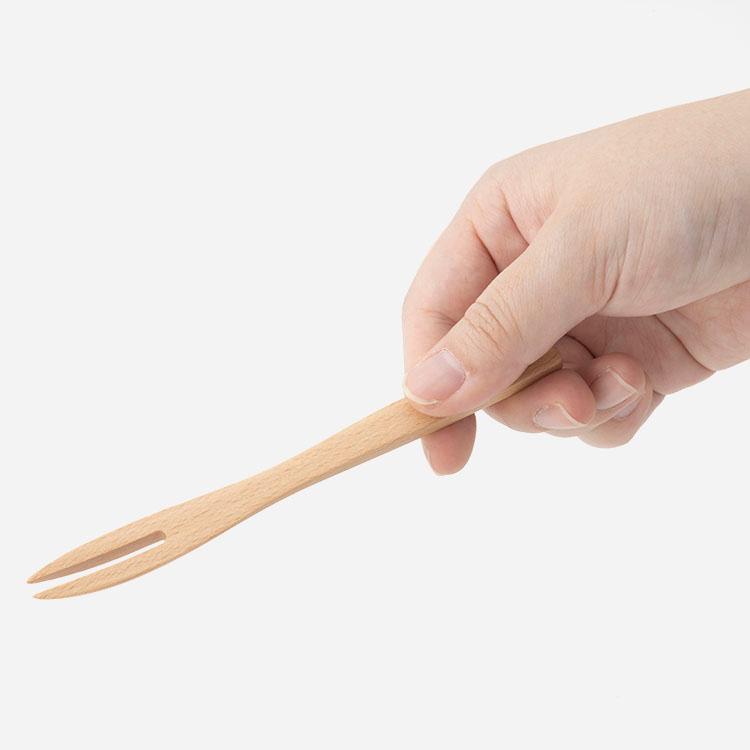 カトラリー 木製フォーク 食器 キッチン用品 テーブル用品 シンプル ナチュラル | Covan木デザートフォーク KEYUCA(ケユカ) | KEYUCA | 03
