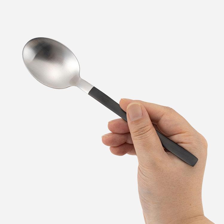 カトラリー 食器 キッチン用品 テーブル用品 ステンレス ヘアライン仕上げ シンプル[blim ディナースプーン KEYUCA ケユカ] | KEYUCA | 01