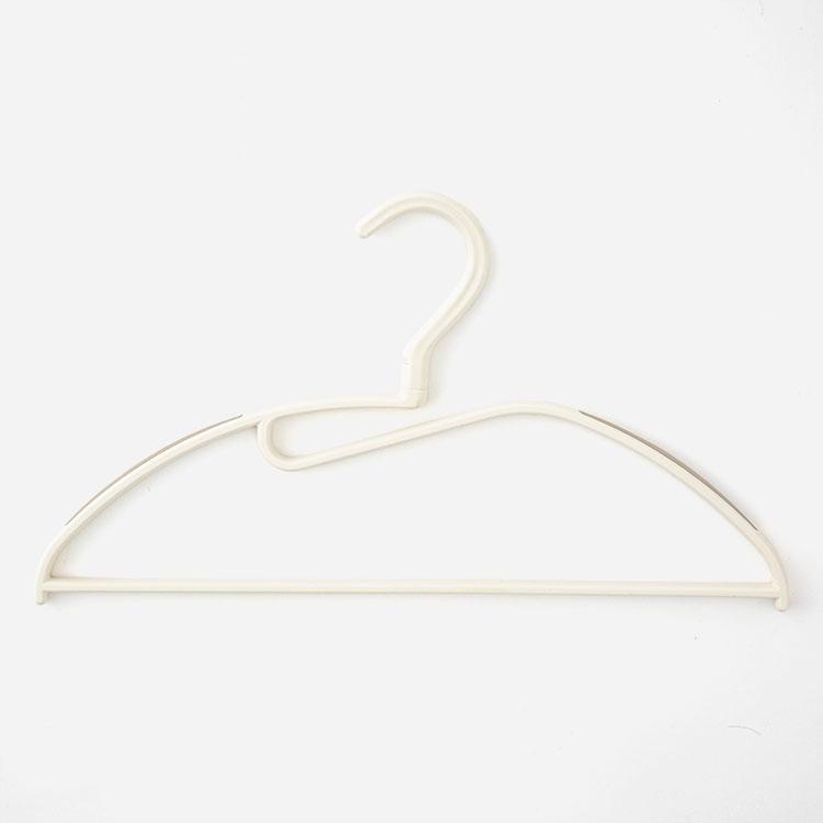 ハンガー 伸びない 肩 跡つかない すべらない 衣類ハンガー 洋服ハンガー 滑り止め ｜ KEYUCA AST 伸びにくい ラウンドハンガー U2P ケユカ | KEYUCA | 01