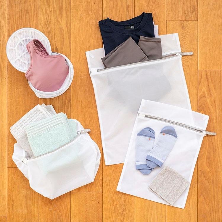 洗濯用品 ランドリー用品 衣類 バスタオル 無地 シンプル おしゃれ 洗濯物[AST洗濯ネット 円筒型 Φ22×33cm KEYUCA ケユカ] | KEYUCA | 09