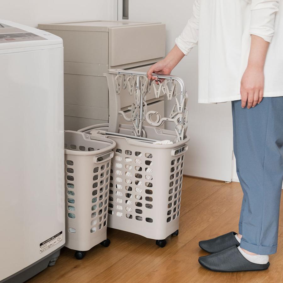 物干しハンガー 洗濯用品 物干し 物干 室内干し ピンチハンガー[ASTアルミフレームピンチハンガー 40個付き KEYUCA ケユカ] | KEYUCA | 14